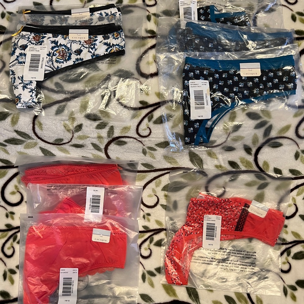 Women’s thong underwear NEW in bags